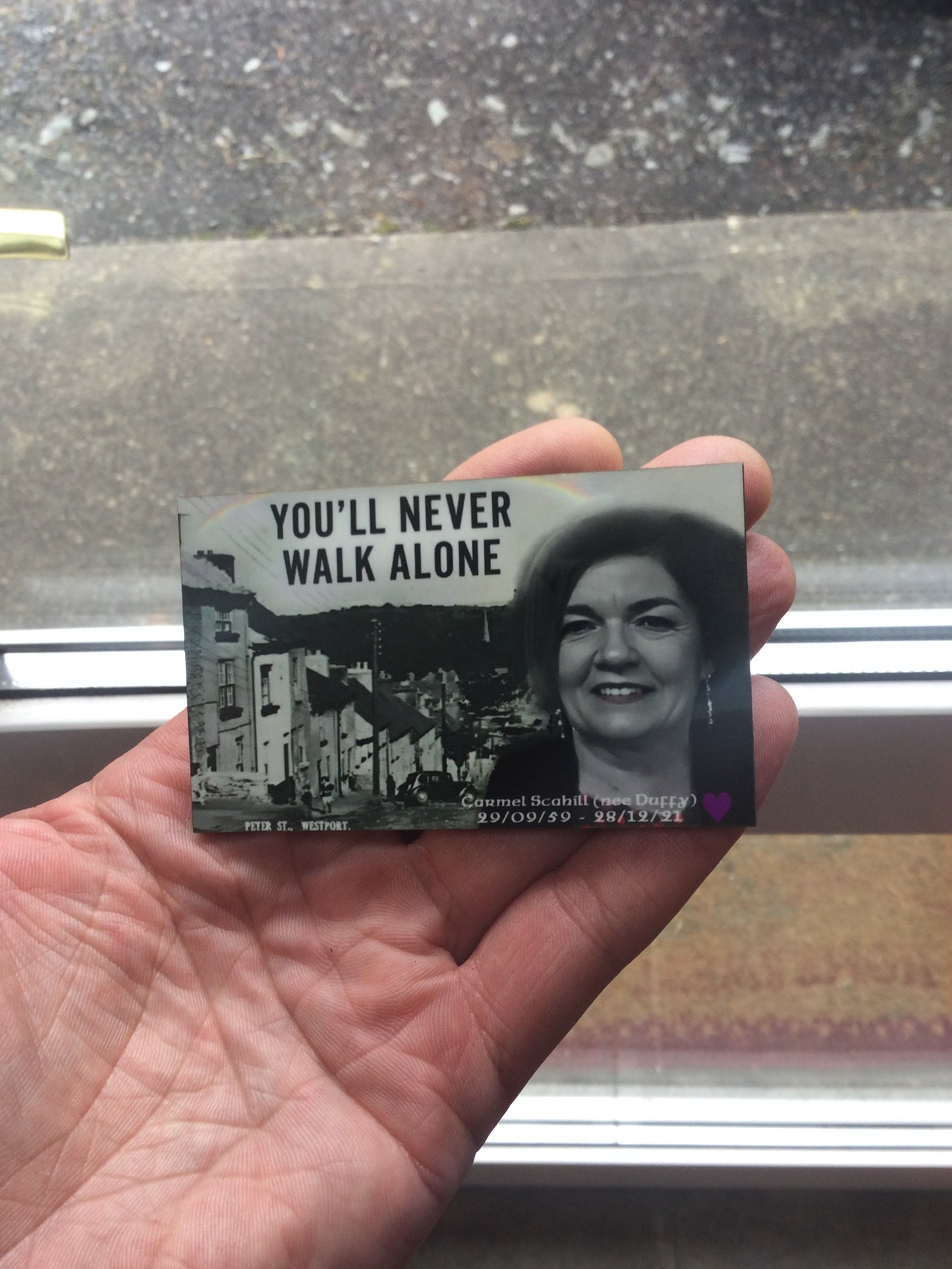 Memorial Magnet Personalised ( x 25 )
