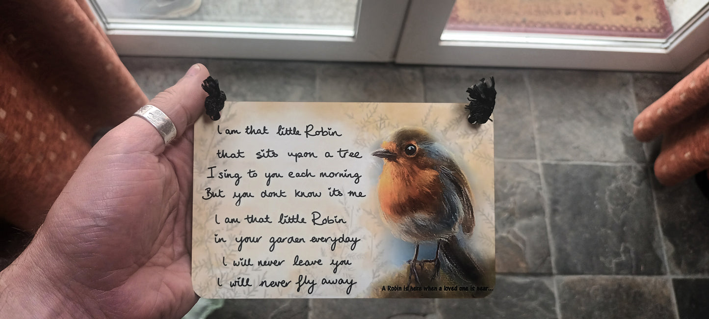 Robin Memorial Plaques
