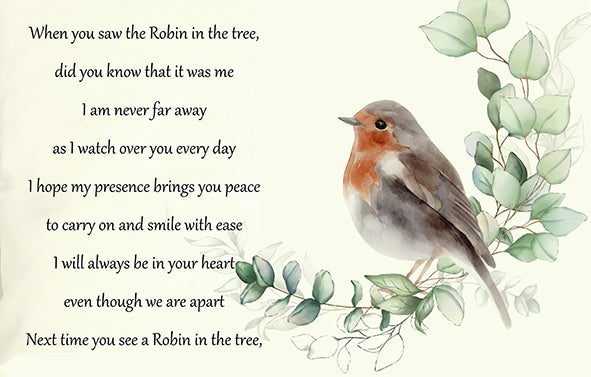 Robin Memorial Magnet