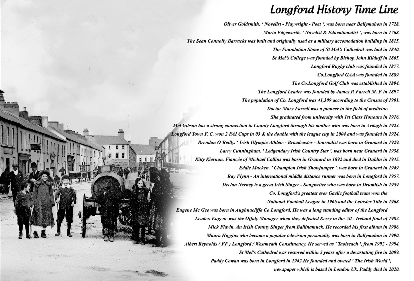 Longford 2026 Calendar ❤️