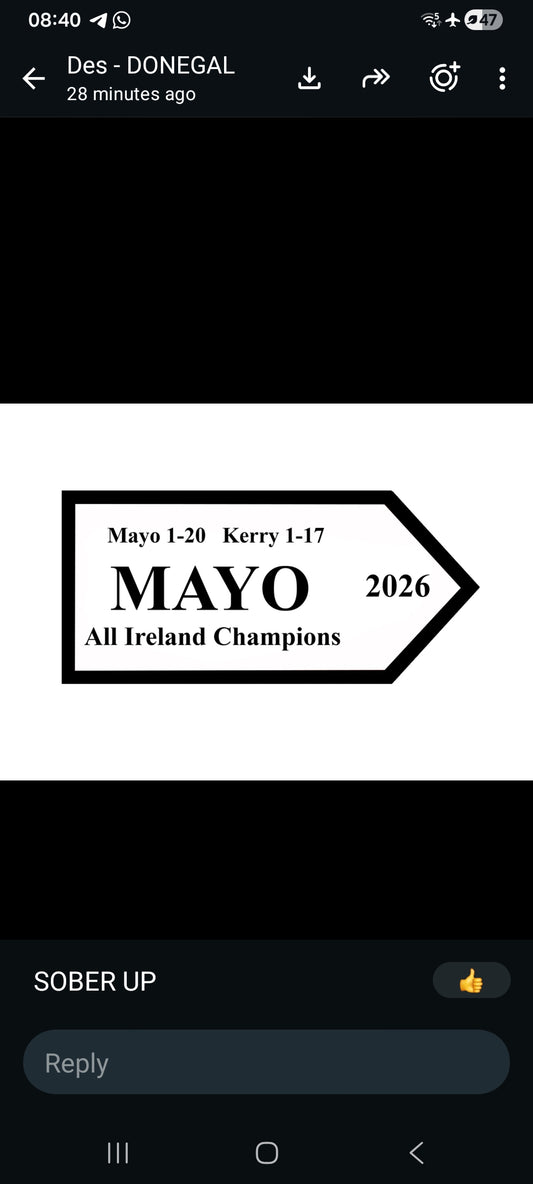 Mayo Signpost / Jersey